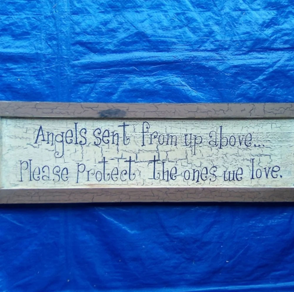 Wooden Wall Sign